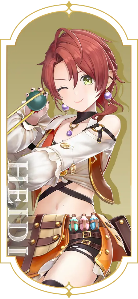 RIAS | CHARACTERS | 紅の錬金術士と白の守護者