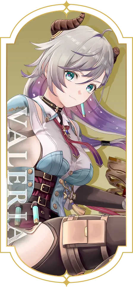 VALERIA | CHARACTERS | 紅の錬金術士と白の守護者 〜レスレリアーナの