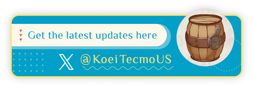 Get the latest updates here @KoeiTecmoUS